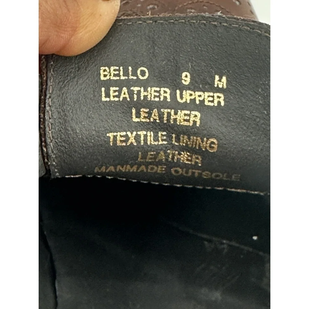 TO BOOT NEW YORK Bello Leather Brogue Oxfords Men's (Size 9 M)‎ Brown